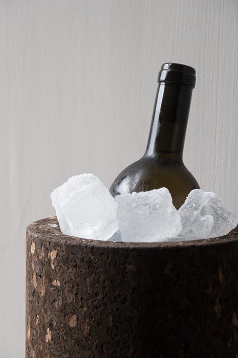 Studio Corkinho MC05 burnt cork vessel wine ice bucket